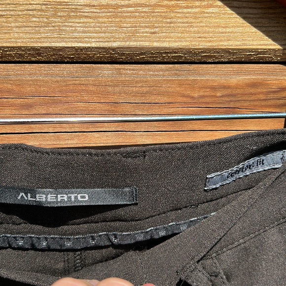 Alberto pants BNWT brown size 48 - Picture 4 of 9